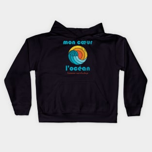 Mon Coeur L'ocean Kids Hoodie